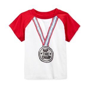 First Impressions Baby Boys' Short-Sleeve Nap Time Champ T-Shirt, Size 24 Month